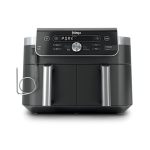 Air Fryer Ninja DualZone MAX, thermosonde intelligente, 9.5L, 6-en-1 Gris   DZ950EU   par SharkNinja