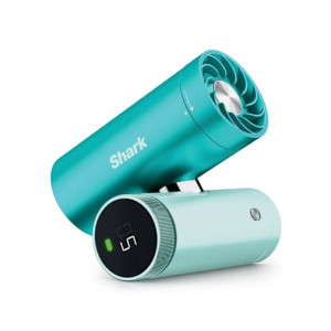 Ventilateur portable 3-en-1, brumisateur et plaque refroidissante Shark ChillPill - Turquoise Turquoise   FA022EUBL   par SharkNinja