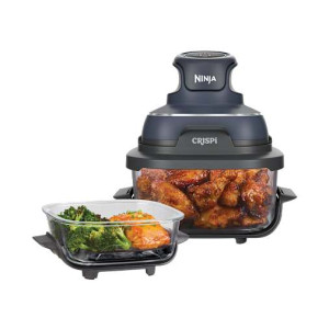 Air Fryer modulaire en verre 4 en 1 Ninja CRISPi - Bleu Cyber Space Bleu cyber space   FN101EUGY   par SharkNinja