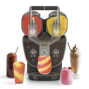 Machine à granités et boissons glacées Ninja SLUSHi Twist - Moka   FS702EUBR   par SharkNinja