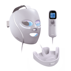 Pack Masque LED CryoGlow Shark avec rafraîchissement du contour des yeux et Stand de recharge   par SharkNinja