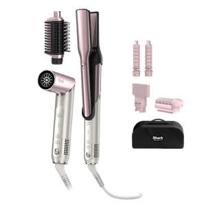 Lisseur Multi-styler Shark Glam avec 5 embouts dont embout RapidGloss Rose   HD6051SEUPK   par SharkNinja