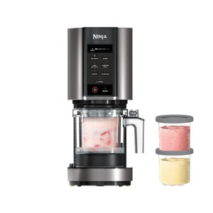 Machine à glaces Ninja CREAMi 7-en-1 - Glaces, sorbets et milkshakes maison Gris   NC302EU   par SharkNinja