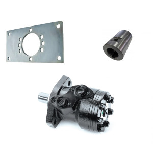 Silnik hydrauliczny 80,5cm3/obr 10kW zestaw mocowanie+tuleja OMP080 SMR080