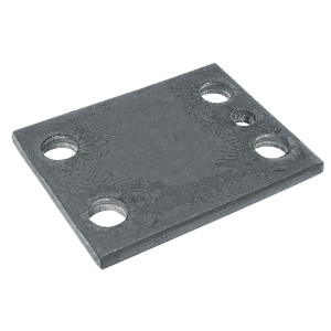 Płyta płytka mocująca słupicy kultywatora agregatu 130x100mm GRANIT