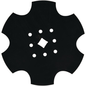 Talerz zębaty uzębiony brony talerzowej talerzówki fi 300x4mm 8 otworów
