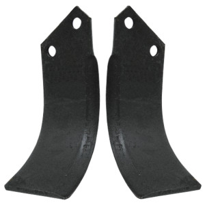 Nóż glebogryzarki 218x120 mm wygięty prawy DONDI DON-12R
