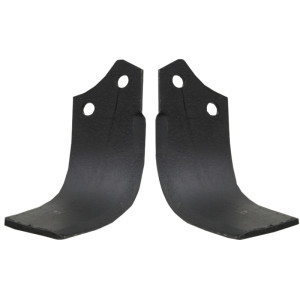 Nóż glebogryzarki prawy 196x80x7mm do FORIGO MASCHIO MAS-37R GRANIT