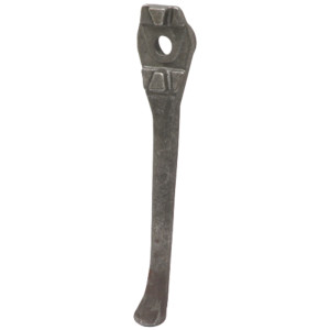 Ząb brony aktywnej powlekany lewy 385x92mm fi 22mm do LELY RH-116-L.1