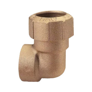 Kolanko mosiężne 20x1/2" GW do rur rury wody PE