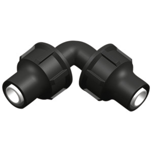 Kolanko kolano 90st 16mm do rur rury wody PE 4 BAR