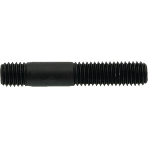 Śruba dwustronna czarna M10x45 kl 8.8 DIN 939