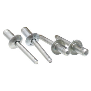 Nity zrywalne z łbem płaskim 6,4x12,5mm 250szt