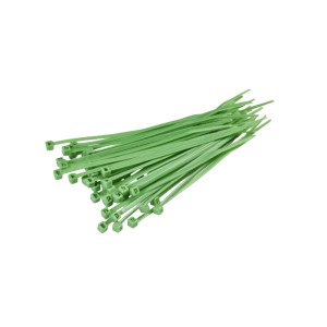 Opaski kablowe 102 x 2,5mm zielone 100szt.