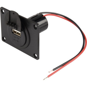 Gniazdo ładowania 12V/24V USB-A 5V L=150mm