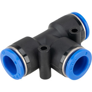 Trójnik pneumatyczny złącze potrójne PCV fi 12 mm 3180261