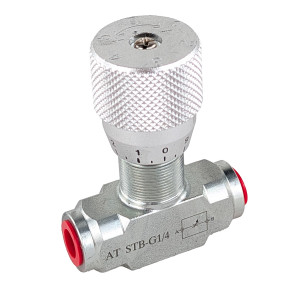 Zawór hydrauliczny dławiący przepływ dwukierunkowy VRFB 90 1/4" 85036015