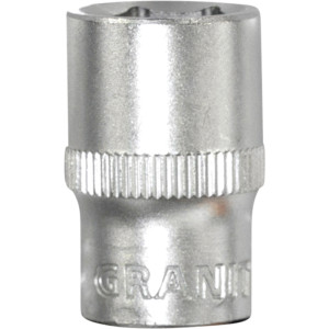 Nasadka sześciokątna krótka 1/4 cala 7 mm GRANIT