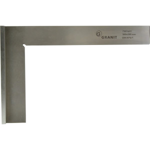 Kątownik z ogranicznikiem 300x200mm BLACK EDITION