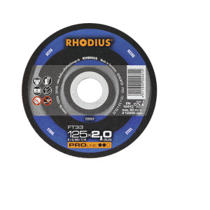 Tarcza do cięcia tnąca 125x3,0x22 mm RHODIUS FT33