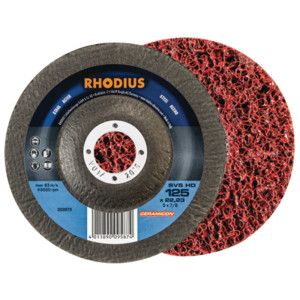 Tarcza dysk SVS HD z grubej włókniny 125mm RHODIUS