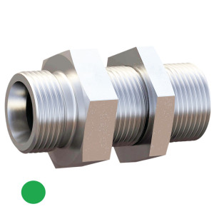 Złącze proste grodziowe 15L M22x1,5 G1/2" 315bar