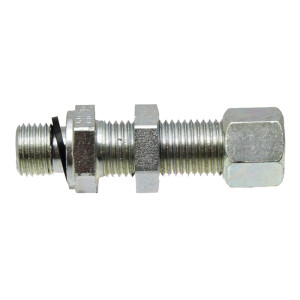 Złącze proste grodziowe 18L M26x1,5 G1" 315bar