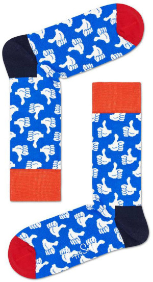 Happy Thumbs Up Paint Socks Unisex