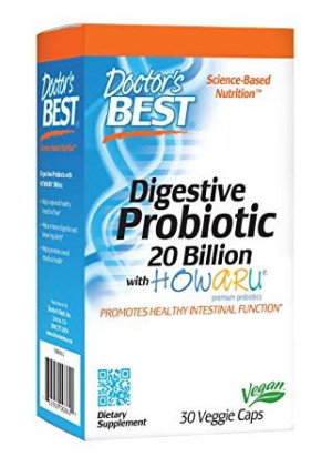 DOCTOR'S BEST Probiotyk Probiotyk Trawienny z Howaru (30 kaps.)