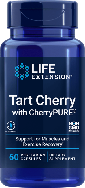 LIFE EXTENSION Tart Cherry with CherryPURE (60 kaps.)