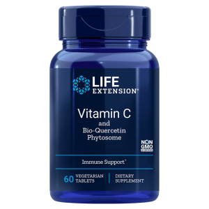 LIFE EXTENSION Witamina C + Bio-Kwercetyna Fitosomalna 60t