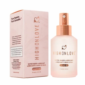 Lubrykant na Bazie Wody - HighOnLove Water Based Lubricant 200mg CBD 200 ml