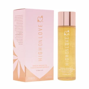 Olejek do Masażu - HighOnLove Massage Oil Strawberries & Champagne 120 ml