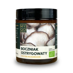 MYQO Boczniak Ostrygowaty Oyster Mushroom BIO Proszek - 100g