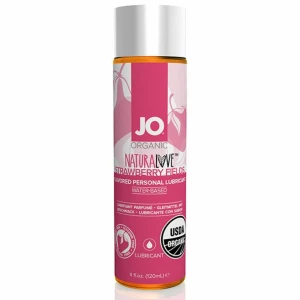 Lubrykant Naturalny - System JO Organic NaturaLove Strawberry 120 ml