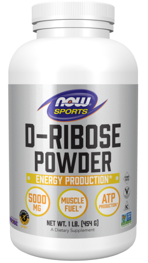 NOW FOODS D-Ribose - D-Ryboza w proszku (454 g)
