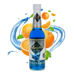 Syrop barmański do drinków BLUE CURACAO 320 ml
