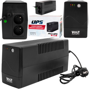 Zasilacz awaryjny UPS 650Va/360W 7Ah aku 230V PICO VOLT POLSKA