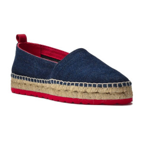 Espadryle jeansowe granatowe 36