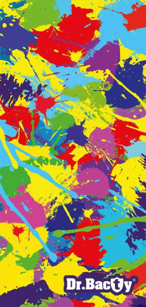 Ręcznik na siłownię szybkoschnący z powłoką antybakteryjną Dr.Bacty 60x130 - Paint