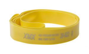 Opaska na obręcz PVC 28-29" 18-20 mm x 622 mm żółta, wzmocnione pvc
