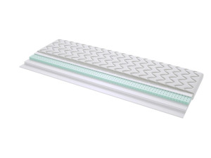 Materac nawierzchniowy Pianka T25 + Lateks - Rozmiar: 180x200 cm, Wysokość: 5 cm