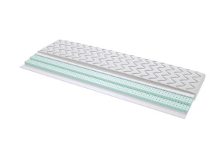 Materac nawierzchniowy 2x Lateks - Rozmiar: 150x150 cm, Wysokość: 5 cm