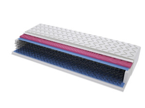 Materac PARMA MOLET - Rozmiar: 165x165 cm, Wysokość: 16 cm