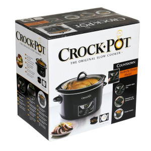 Wolnowar Crockpot 4,7l czarny SCCPRC507B-050