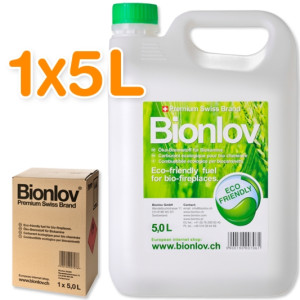 Płyn do biokominków - Biopaliwo Bionlov® 5L --- OFICJALNY SKLEP Bionlov