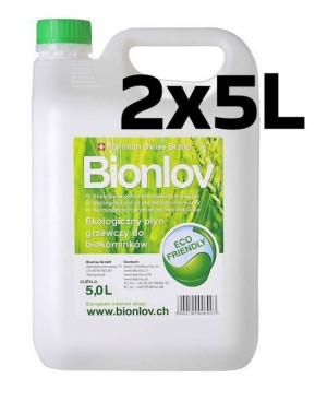 Płyn do biokominków - Biopaliwo Bionlov® 2 x 5 L --- OFICJALNY SKLEP Bionlov