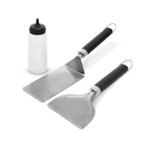 3-częściowy zestaw startowy przyborów do płyty żeliwnej Flat Top Essential Weber (6777) --- CERTYFIKOWANY PARTNER Weber WORLD