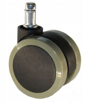 Unique Kółka gumowane miękkie do foteli biurowych 60 mm - 5 szt. (CT60-431G) --- OFICJALNY SKLEP Unique
