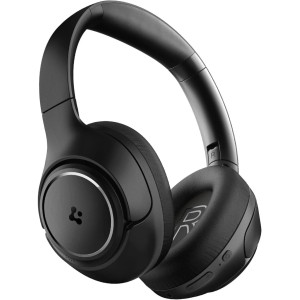 Bezprzewodowe słuchawki nauszne z aktywną redukcją szumów Spigen SAHP P10 ANC PRO, Bluetooth 5.4, czarne